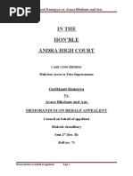 In The Hon'Ble Andra High Court: Garikipati Ramayya vs. Araza Biksham and Anr
