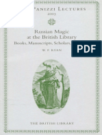 Russian Magic at the British Library_ Book - W. F. Ryan
