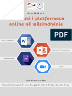 Manuali I Platormave Online Ne Mesimdhenie