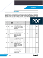 Modulo 6 Ejercicio Matriz de Riesgos