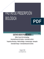 Prescripción biológica multinivel