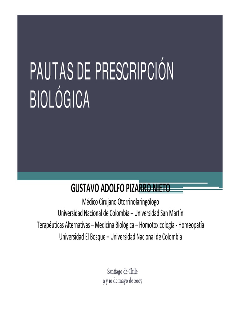 Terapeutica Homotoxicológica | PDF | Medicina | Especialidades Medicas