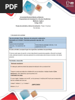 Guía de actividad y rúbrica Tarea 2: Escritura