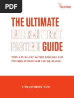 The Ultimate Guide: Intermittent Fasting