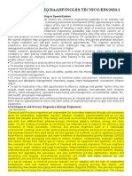 Unmsm/Fqiq/Epiq/Daadp/Inglés Técnico/Ef6/2020-I: 4.2 Career Development Leading To Specialization