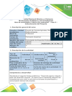 Guía de Actividades y Rúbrica de Evaluación - Fase 3 - Estructuración Del Proyecto PDF