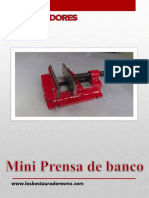 Plano Mini Prensa de Banco PDF