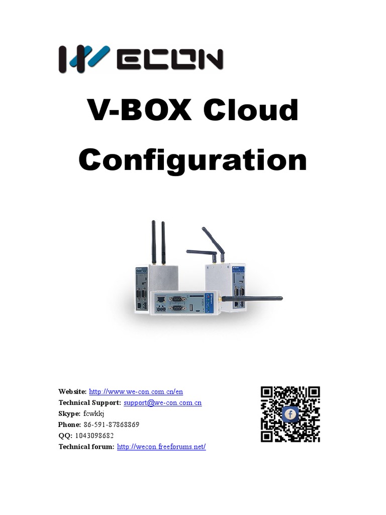 V-BOX Cloud Configuration User Manual PDF | PDF | Hyperlink | Cartesian ...