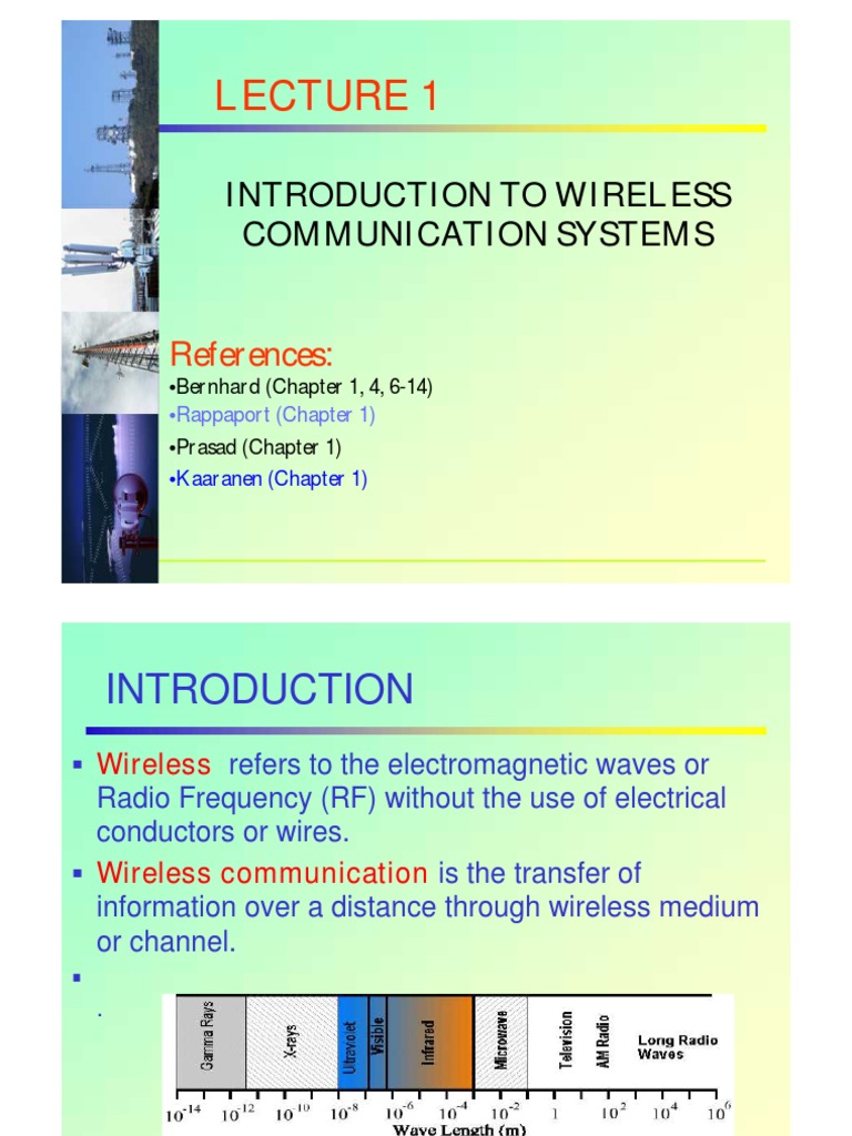 Overview of Wireless Communication Systems | PDF | Duplex ...