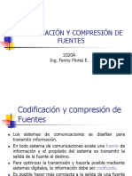 Codificación y Compresión de Fuentes