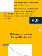 Trip Distribution Gravity Model Kalibrasi TC