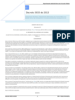 Decreto 3033 de 2013