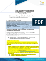 Guia de Actividades y Rúbrica de Evaluación - Unidad 1 - Fase 2 - Fundamentos Del Pensamiento