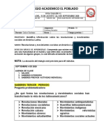 Planeacion Semana # 1 P2 Decimo Sociales P3