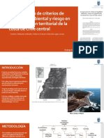 Planificación costera en base a fragilidad ambiental