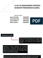 Mengatasi Isu-Isu di Manajemen Strategi