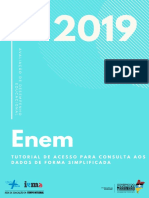 Cartilha-Tutorial de Acesso - Simplificado ENEM 2019