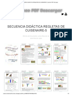 Secuencia Didáctica Regletas de Cuisenaire