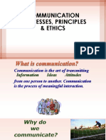 COMLEC-Week 1 Communication Processes PDF