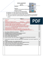 Weekly Assessment Class - VI Time Allowed: 01 Hour30 Minutes Maximum Marks: 40 General Instructions