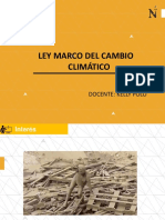 Semana 3 - LEY MARCO DEL CAMBIO CLIMÁTICO