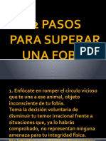 12 Pasos para Superar Una Fobia