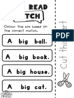 Matching Activity Sheets for Kids