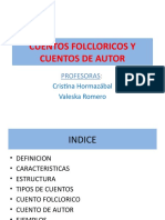 Cuentos Folcloricos y Cuentos de Autor