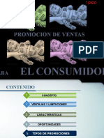 Promocion de Ventas en El Consumidor