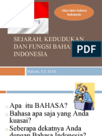 Materi Sejarah Bahasa Indonesia