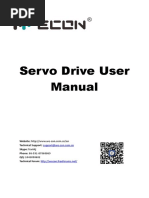 Servo Drive User Manual: Technical Support: Skype: FCWKKJ Phone: 86-591-87868869 QQ: 1043098682 Technical Forum