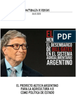 Bill Gates y el proyecto Agtech argentino para la agricultura  4.0 como política de estado 