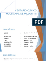 Inventario clínico multiaxial MCMI-III