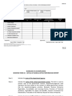 Criteria Status As of Fy 2018 (7) Target in Fy 2019 (8) Fy 2019 Status of Streamlining Efforts (9) Remarks