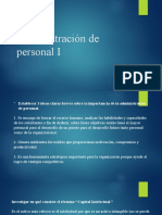 Administración de Personal I