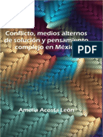 CONFlICTO MEDIOS ALTERNOS DE SOLUCION Y PENSAMIENTO COMPLEJO EN MEXICO.pdf