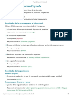 Digestión proteínas pepsina PhysioEx Ej8A3