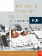 Design Criteria For Mosques and Islamic Centers