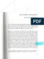 Ranciere Es La Política Solo Policía