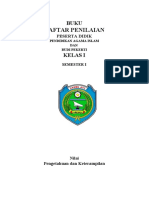 DAFTAR NILAI PAI KELAS 1