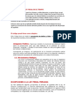 Aplicación de La Ley Penal en El Tiempo