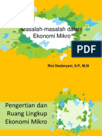 Masalah Dalam Ekonomi Mikro PDF