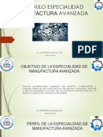 Módulo Especialidad Manufactuta Avanzada PPT180620 PDF