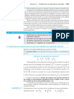 Separata Simplificación Expresiones Racionales