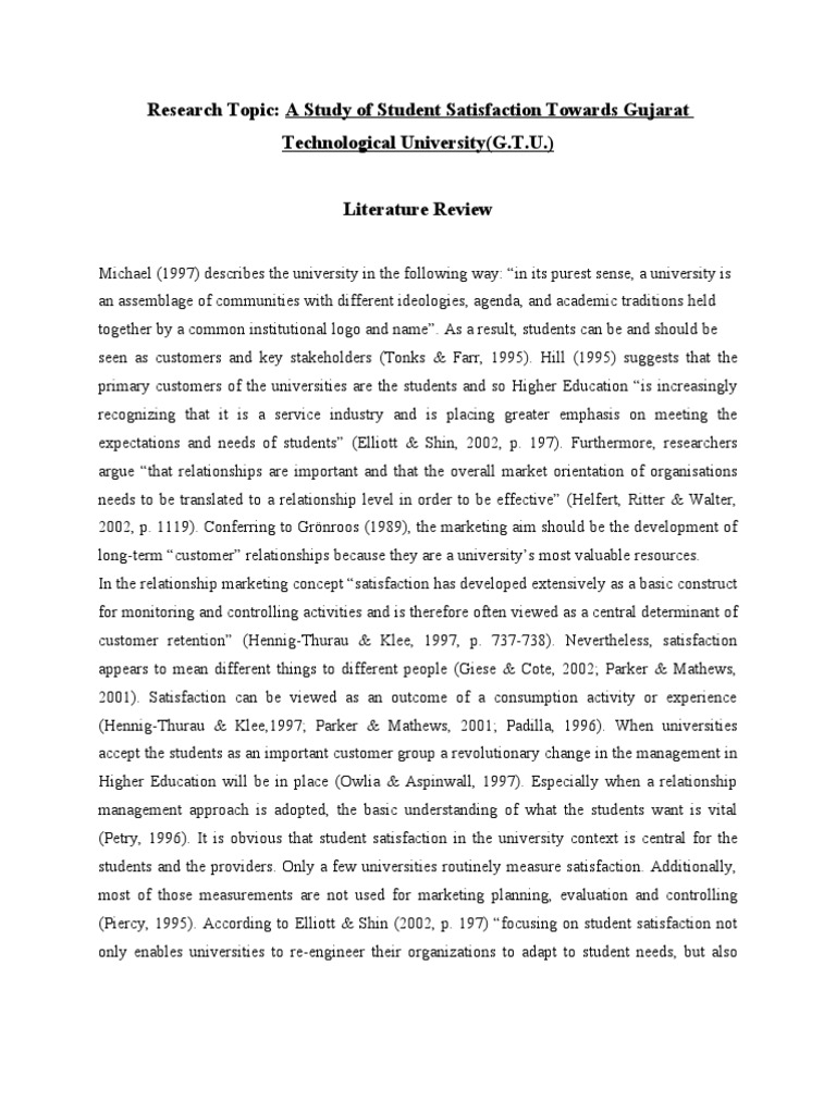 Literature review example pdf image