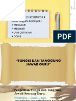 Fungsi Dan Tanggung Jawab Guru