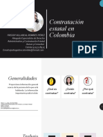 Contratación Estatal en Colombia