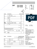 Hiperfast Igbt: Ixga 7N60B Ixgp 7N60B V 600 V I 14 A V 2 V T 150 Ns