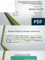 Manejo de RPBI