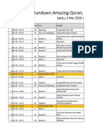 Rundown Nuzulul Quran Online